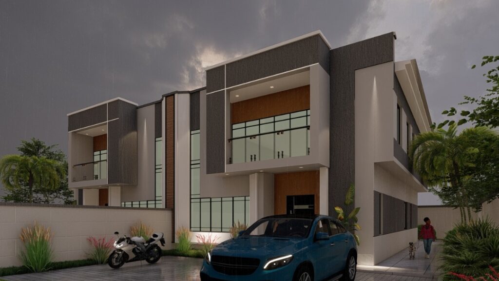 250 sqm (3 bedroom semi detached duplex)